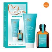 Moroccanoil Intense Curl Cream 75ml + Hair Oil 15ml