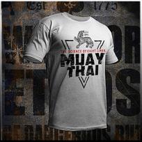 Muay Thai  thai Box martial Arts kickboxer Yantra tiger roar fighter tee Unisex T-Shirt XXXL