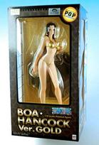 One Piece Limited Edition Boa Hancock Scale Complete Figure Portrait.Of.Pirates Ver.GOLD 1/8 Pre-painted auksas