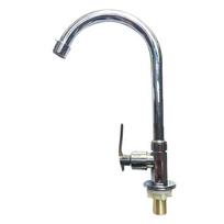 Lindong Stainless Steel High Arc 360 Swivel Single Cold Faucet