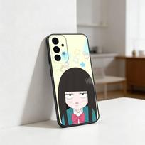 S-Sawako Phone Case For Samsung S25,S24,S21,S22,S23,S30,Ultra,S20,Plus,Fe,Lite Black Shell Samsung S225G