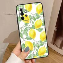 Fruit Lemon Case For Samsung Galaxy A55 A35 A15 A54 A34 A14 A33 A53 A13 A23 A17 A06 A16 A56 A36 A32 A52 Samsung A16