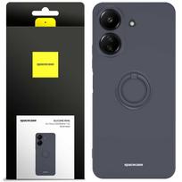 Spacecase Silicone Ring Redmi 13C 4G / Poco C65 Black
