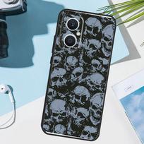 Skeleton Skull Art Case For OPPO Reno 11 12 13 13F 12F 11F 8T 7 8 10 Pro OPPO Find X8 Pro X6 X3 X5 Lite Cover OPPO Reno11 F