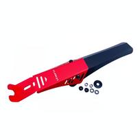 Litepro Folding Bike Aluminum Alloy Mudguard For Birdy 2 3 Bicycle Fender raudona