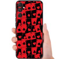 Poker Phone Case For Samsung A25 A13 A33 5G A54 A36 A35 A56 A52 A14 Shockproof Soft Cover Samsung A05S