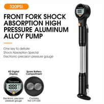 WEST BIKING 320psi High Pressure Bike Air Shock Pump With Digital Gauge For Fork & Rear Suspension Schrader Valve MTB Bicycle juoda