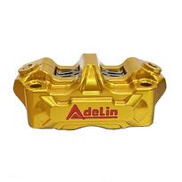 ADELIN Motorcycle universal Upgraded racing 4 piston ADL-26 Brake calipers CNC rear brake Gp4 RX Radial Brake Caliper 100mm auksas