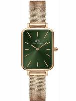 Zegarek Damski Daniel Wellington Quadro Pressed Melrose Emerald 20Mm Dw00100445+ Box (Zw505N)
