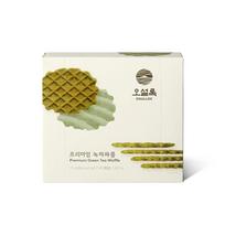 osulloc Premium Žaliosios arbatos vaflis 72g*3 dėžutės Green Tea Waffle 72g*3box