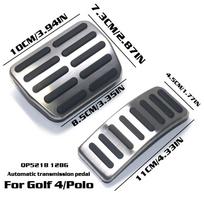 2Pcs/Lot For Golf 4, For POLO Automatic Transmission For Volkswagen Pedal Automotive Decoration Accessories 2Pcs Pedal