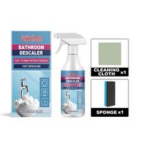 Bathroom Foam Cleaner Spray Powerful Stains Remover Descaling Cleaning Agent Household Multi-Purpose Bathtub Cleaning Tool 120ml boxed