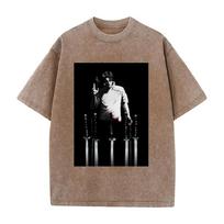 Okkotsu Yuta Jujutsu Kaisen T Shirt Anime Trendy Washed Oversized Tshirt Men Clothing Summer Short Sleeve Pure Cotton Tees Tops M