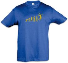 Volleyball Evolution Boys kids boys T-Shirt Human Coach Player Fun Training Fitness Sport 110