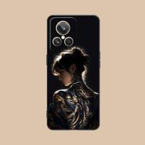 Hannya Girl Samurai Phone Case for Realme 15 14 13 12 11 10 9 Pro Plus T i Lite 5G Soft TPU Shockproof Cover realme 9i 5G