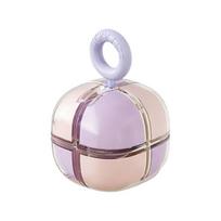 Round Magnetic Cube Medicine Box Sealed Mini Pill Case Pill Dispenser  Daily Use violetinė