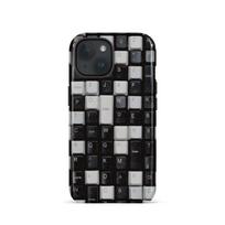 INS Designer Keyboard Pattern Phone Case for iPhone 16 15 14 13 12 11 Pro Max Plus Luxury Magnetic Double-layer Back Cover iPhone 11