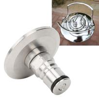 1.5in Gas Lock Post Adapter 1/2 NPT Female Ball Connector Professional Tri Clamp Adapter  Beer Keg