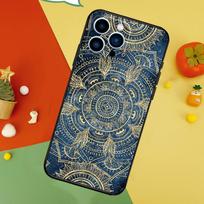 Indian Pattern Mandala Phone Case For iPhone 17 Pro Max 16 15 13 12 11 14 Pro Max Plus 12 13 Mini 16e 17 Air Cover iPhone 17Pro MAX