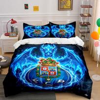 Blue dragon, FC Porto crest. Bedding sets Duvet cover sets Duvet covers Pillowcases(1 * Duvet Cover 2 * Pillowcases without duvet insert) 135x200cm