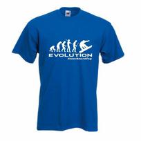 Evolution of Snowboarding T Shirt Mens Womens Tees Top - Funny T Shirt Mens Womens Tees Top Darwin retro extreme comic rad S