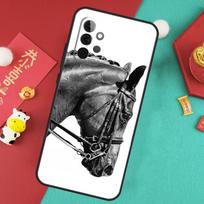 Horse Sketch Case For Samsung Galaxy A17 A55 A35 A15 A32 A52 A13 A33 A53 A14 A34 A54 A06 A16 A26 A36 A56 Samsung A16