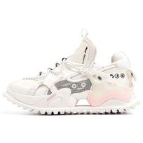 Li-Ning Pangu Halo Shock Absorbing Non-Slip Wear-Resistant Lightweight Low-Top Casual Shoes Men sneakers Cherry-Blossom-Pink AGLR151-1 40⅓