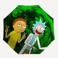 1pc Rick  Morty  Windproof Automatic Windproof Umbrella, Lightweight for Women/Men, Perfect Christmas Gift