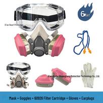 Yuanzu 6200 Half-Face Respirator Complete Kit