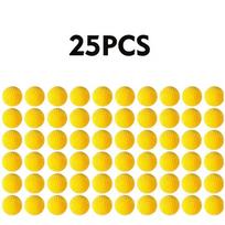 W25/50/75/100pcs PU ellow Bullet Rival Refill Darts Toy Gun Round Bullets Toy Gun Ball Dart For Rival Apollo Zeus Gun