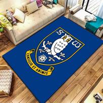 2026 Naujas Sheffield Wednesday futbolo klubo kilimas svetainei, miegamajam, namų sofos dekoravimui, vaikų žaidimams, neslystantis grindų kilimėlis H8 40x60cm( 15x23in )