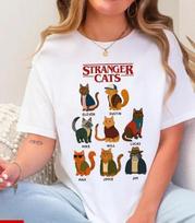 Stranger Things 100% Cotton T-shirt Mens Tees Top, Stranger Things Merch L