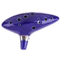 12 skylių ocarina keraminis alto C instrumentas Legenda apie mėlynąjį