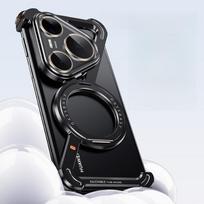 Oatsbasf Metal Magnetic Phone Case for Huawei Pura 80 Ultra/80 Pro/80 Pro+/70 Ultra/70 Pro/Pro+ with Stand 360° Rotatable Bumper Huawei Pura 70 Pro+ juoda