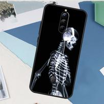 xray art aesthetic Skull For Nubia Red Magic 10 9 8 Pro Plus 6 7 Pro 6S 7S 5G 6R Case For RedMagic 8S 9S Pro Plus Red Magic 7S