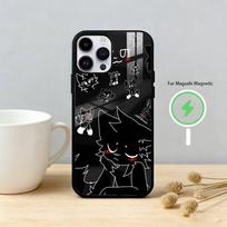 boykisser wallpaper Phone Case For iPhone 17/16/15/14/13/12/Plus/Pro/Max for Magnetic Wireless Charging iPhone14Plus