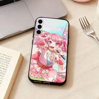 Anime Nijigasaki Phone Case For Samsung Galaxy A73,A72,A71,A70,A53,A52,A51,Soft Silicone Black Cover Samsung a70