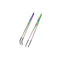 Stainless Steel Feeding Tweezers for Small Pets Reptiles Amphibians Aquarium Tools Precision Grip Tweezer Set for Turtle Frog Feeding