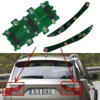 Pilnas rinkinys vidinių ir išorinių galinių žibintų remonto mikroschemų plokštės 7162209 7162210 skirtos BMW X3 e83 LCI 2007 2008 2009 2010 7162213 7162214 black