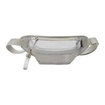 Li Ning Polyester Polyamide Sling Bag, Fanny Pack Regular Unisex Moonlight Gray ABLT021-2