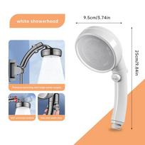 A Powerful Pressurized Arc Showerhead from Musurjoy, Featuring a Handheld Shower That Can Also Be Used As a Top Spray. balta