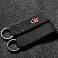 Odinis automobilio nuotolinio valdymo pultelio raktų pakabukas Laikiklis Pakabukas Seat FR Ibiza Altea Leon Cupra Cordoba Alhambra Arosa Automobilio Aksesuarai juoda