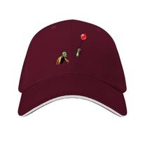 Sad Zombie with Balloon Classic TShirt Baseball Cap Golf Hat Unisex Ball Cap New In Hat beach hat Womens Beach Visor Unisexs