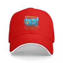 Baseball Caps Efficiency Fish In Sea Frutiger Aero Customized Unisex Women Casual Summer Hats One Size