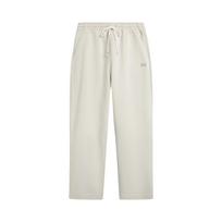 Li Ning Casual Pants Men's Gravel White Gray Moderate Straight Fit Pants AKLV773-1 XL