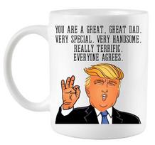Trump Donald Funny Fathers Day Great Dad Special Coffee Mug Gift Mug Ceramic