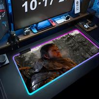 Game C-Crimson Desert Mouse Pad Gamer Luminescence Led Mouse Pad Gaming Table Rgb Deskmat Keyboard Pc Mousepad RGB600x300x3mm