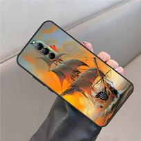 Ships Paintings Case For ZTE Nubia Red Magic 10S 7S 6S 8S 9S Pro 5G 6R For RedMagic 8 9 10 11 Pro Plus Cover Red Magic 6