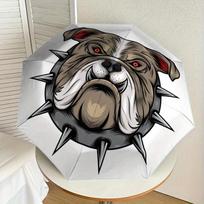 1pc Bulldog, Spikes Themed Umbrella for Men & Women, Valentine's Day Christmas Decorative Umbrell064