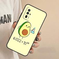 Cartoon Avocado Case For Xiaomi 17 15 Ultra 13T 14T 15T Pro POCO X8 Pro Max X7 X5 X6 F5 F6 F7 F8 Ultra Cover POCO F7 Pro
